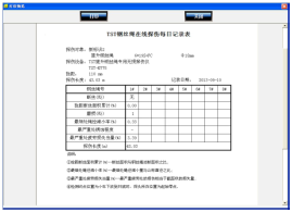 出口型单双绳随动式蜜桃视频APP永远入口自动探伤系统报告表